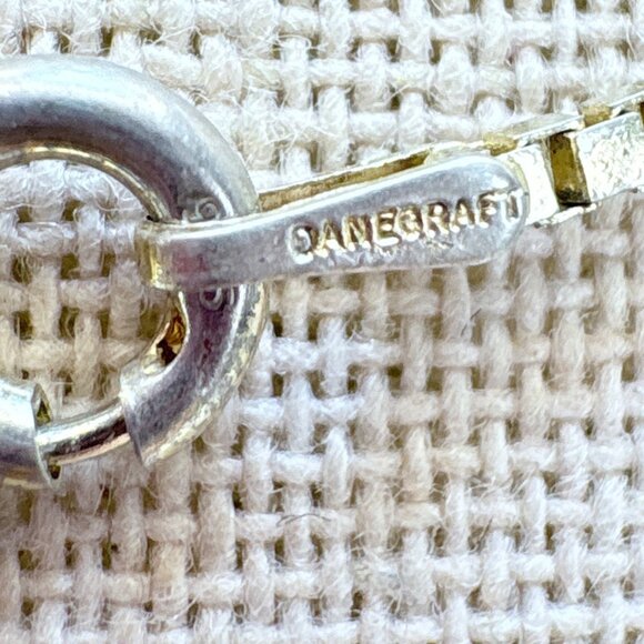 VTG Sterling Silver 925 Green Onyx Triangle Pendant Necklace Size 30" Length - Picture 8 of 14